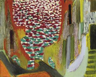 Zdzislaw Ruszkowski - Old Houses by the Sea (Sperlonga, Italy)