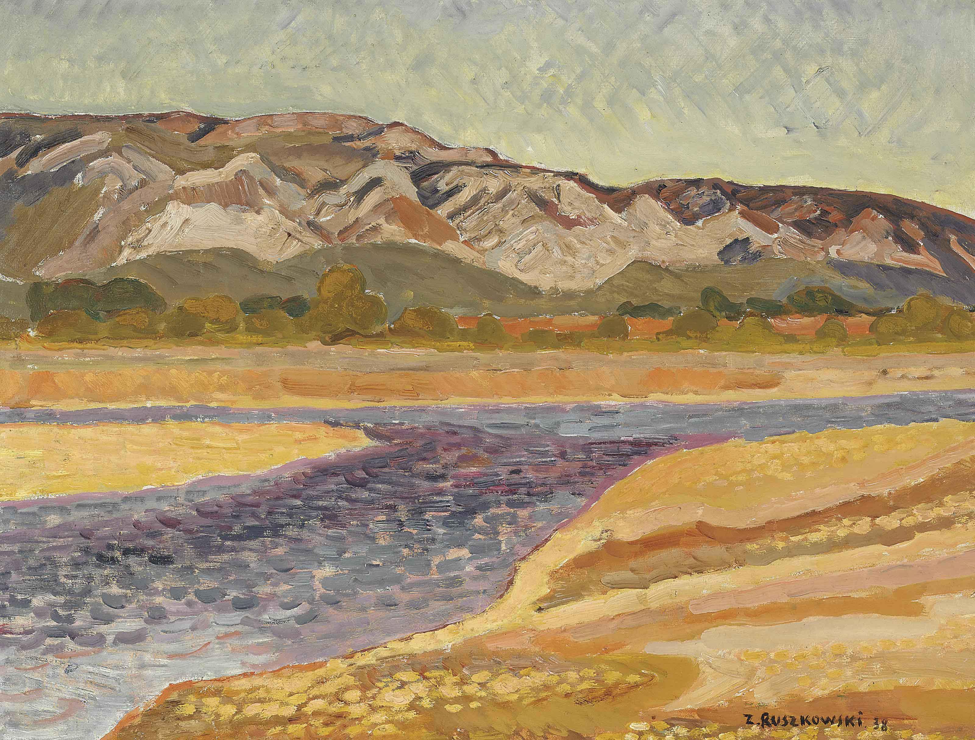 Zdzislaw Ruszkowski - Orgon, South of France