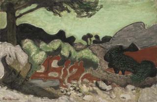 Zdzislaw Ruszkowski - Surreal landscape