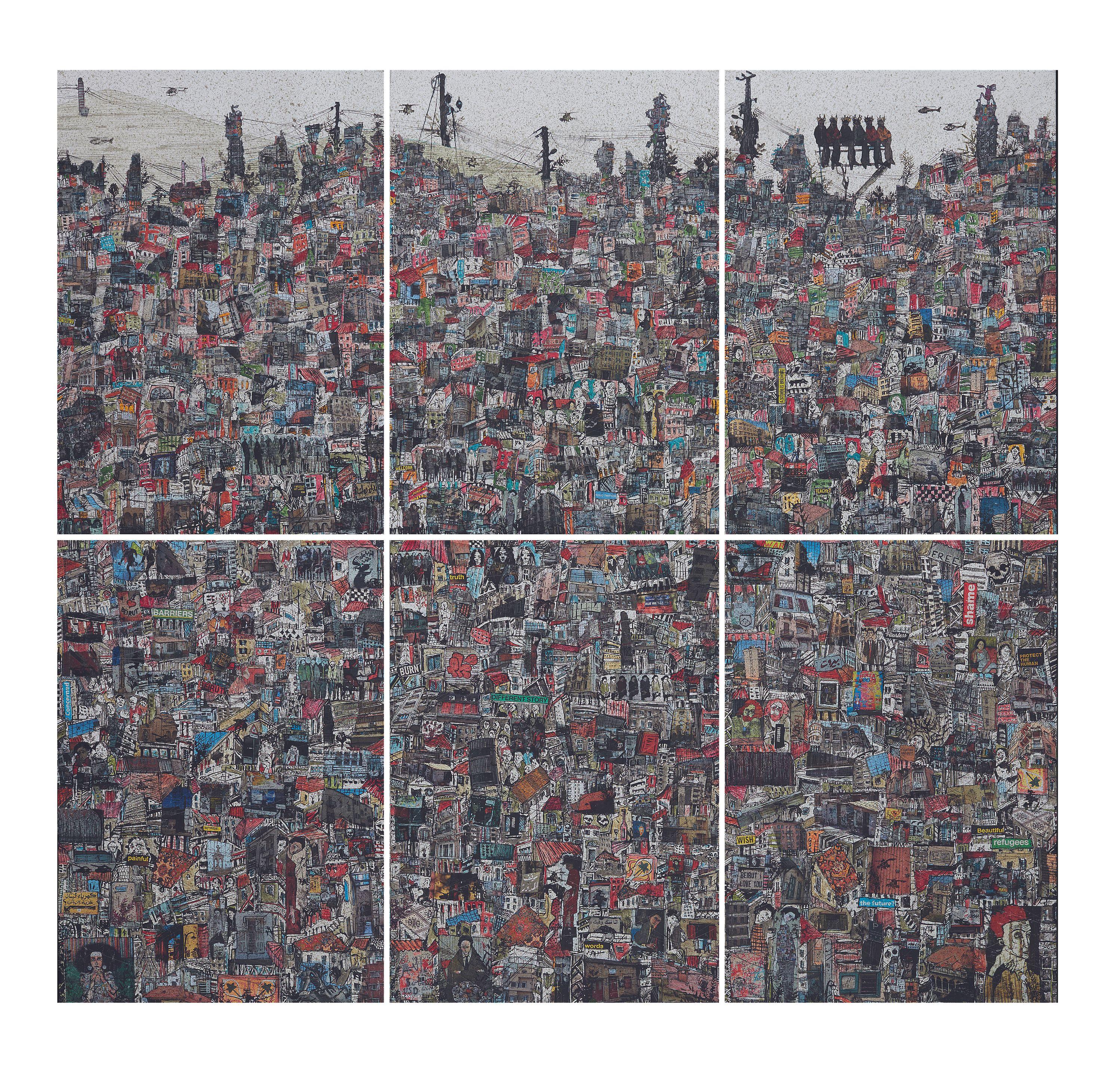 Zena Assi - A Storm is Brewing My Beautiful Refugees