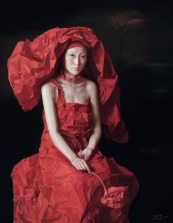 Zeng Chuanxing - Paper Bride-Sunset (Painted In 2004)