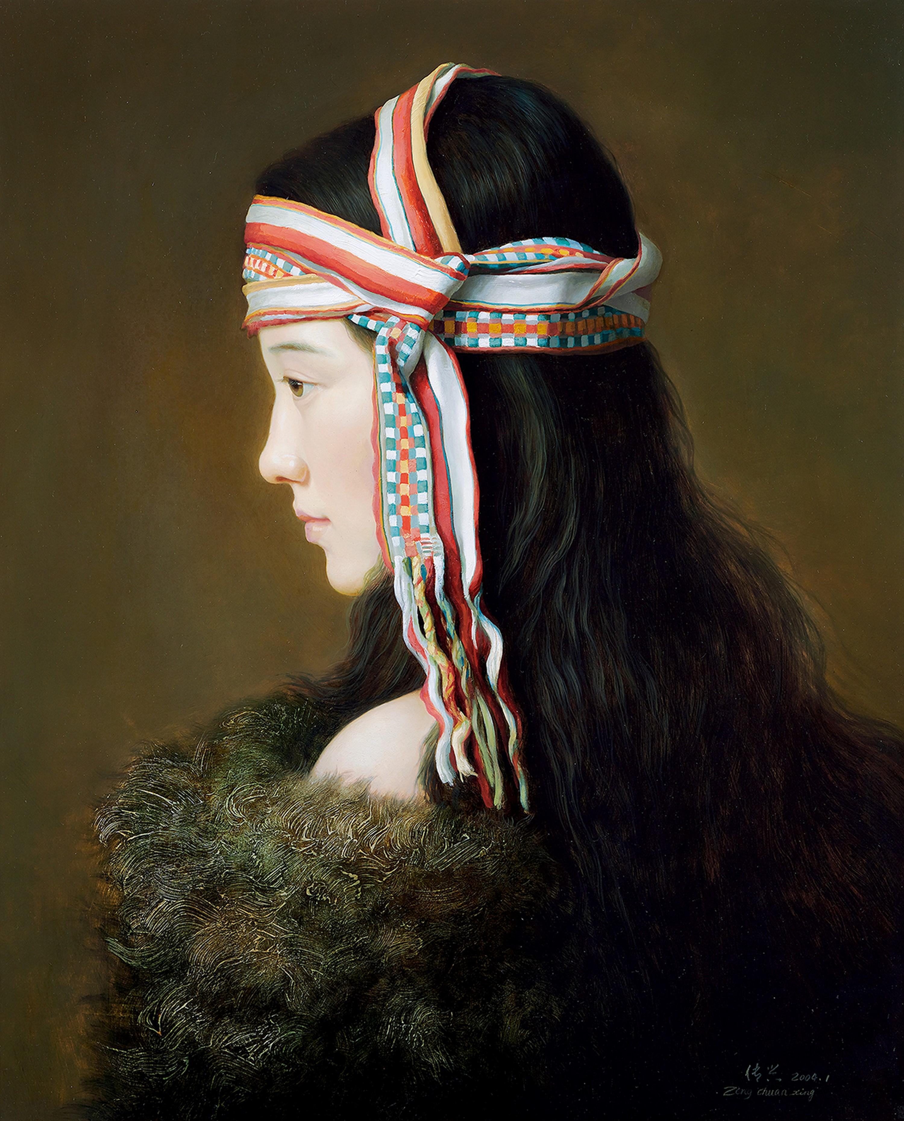 Zeng Chuanxing - Woman Portrait(Painted In 2004)