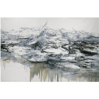 Zeng Fanzhi - A Good Fellow Of The Rivers & Lakes No. 4