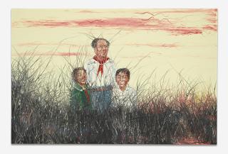 Zeng Fanzhi - Chairman Mao With Us