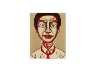 Zeng Fanzhi - Class One Series No. 30