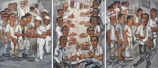 Zeng Fanzhi - Hospital Triptych no.3