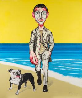 Zeng Fanzhi - Mask 2000 No. 3