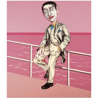 Zeng Fanzhi - Mask No. 14