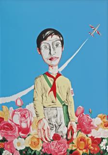 Zeng Fanzhi - Mask Series 1995 No. 6