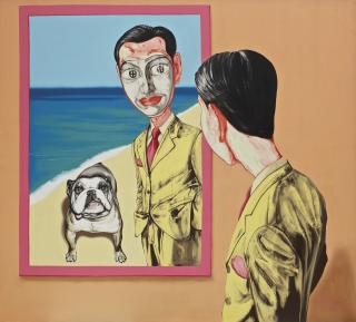 Zeng Fanzhi - Mask Series 1998 No. 26