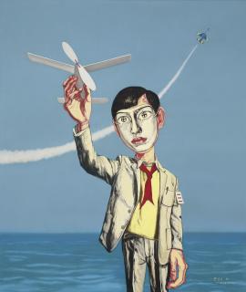 Zeng Fanzhi - Mask Series 1998 No. 5