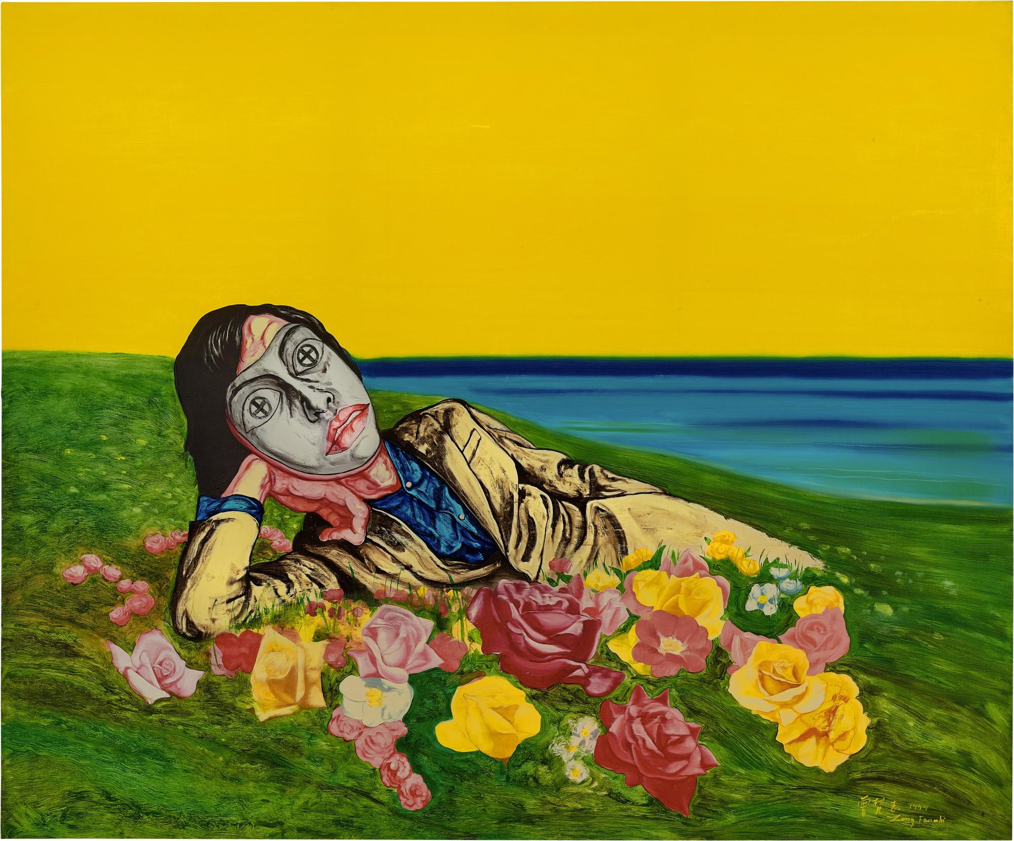 Zeng Fanzhi - Mask Series 1999 no. 2