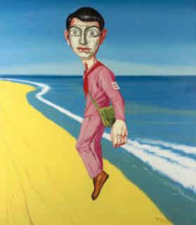 Zeng Fanzhi - Mask Series 1999 no. 5