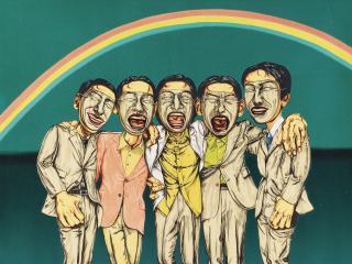 Zeng Fanzhi - Mask Series: Mask No. 2