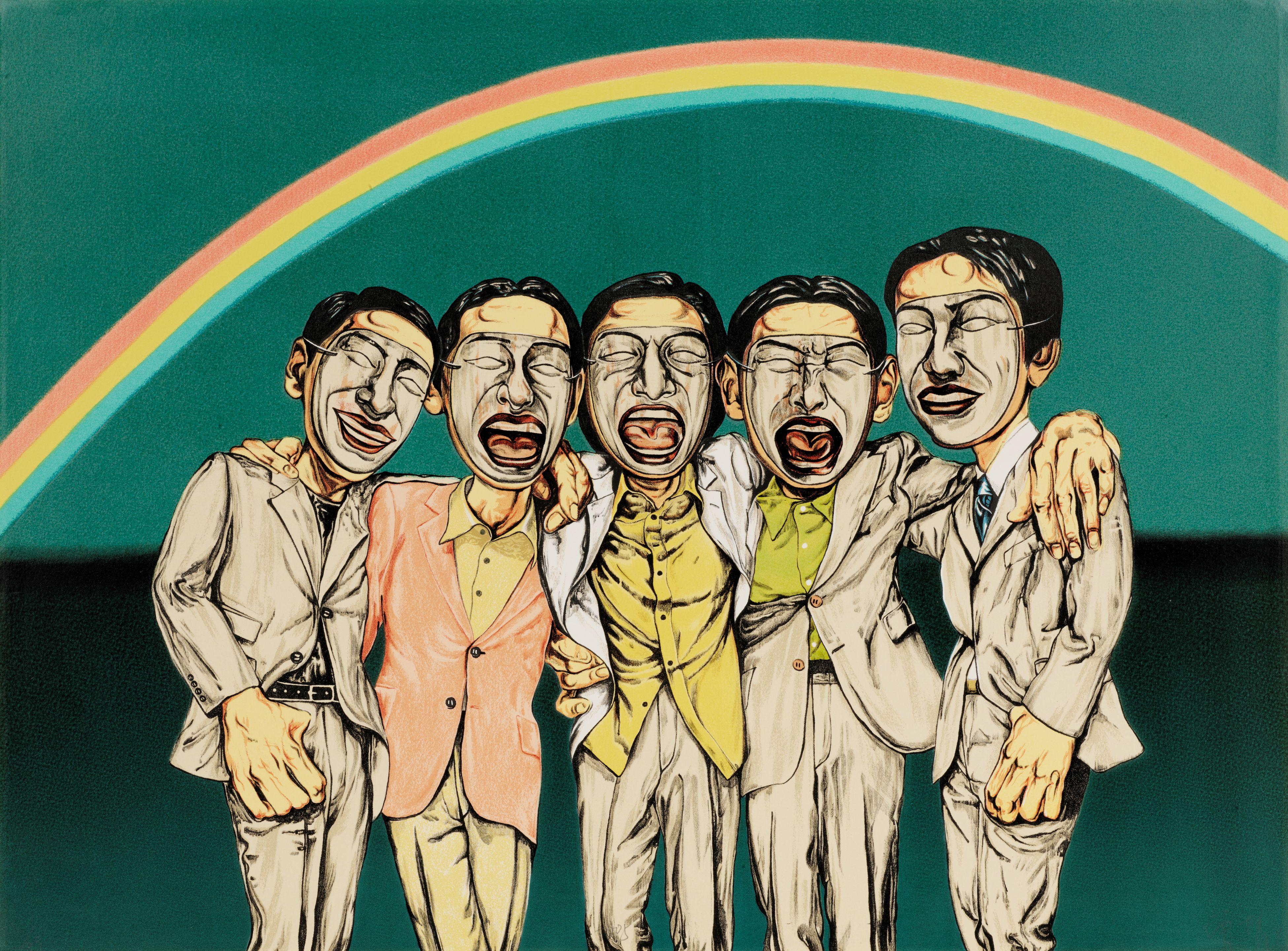 Zeng Fanzhi - Mask Series: Mask No. 2