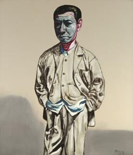 Zeng Fanzhi - Mask Series No. 14