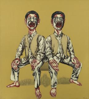 Zeng Fanzhi - Mask Series No. 26