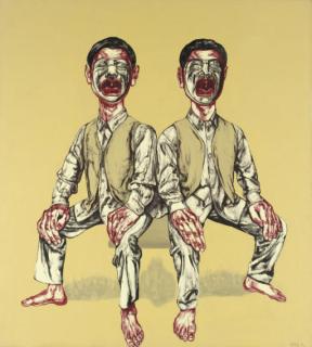Zeng Fanzhi - Mask Series No. 26