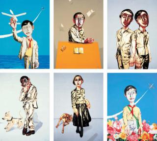 Zeng Fanzhi - Mask Series