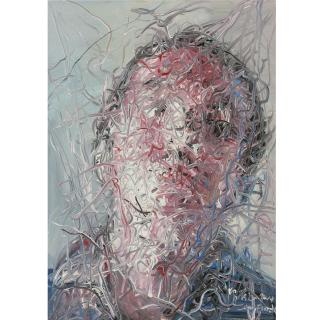 Zeng Fanzhi - Portrait No. 4