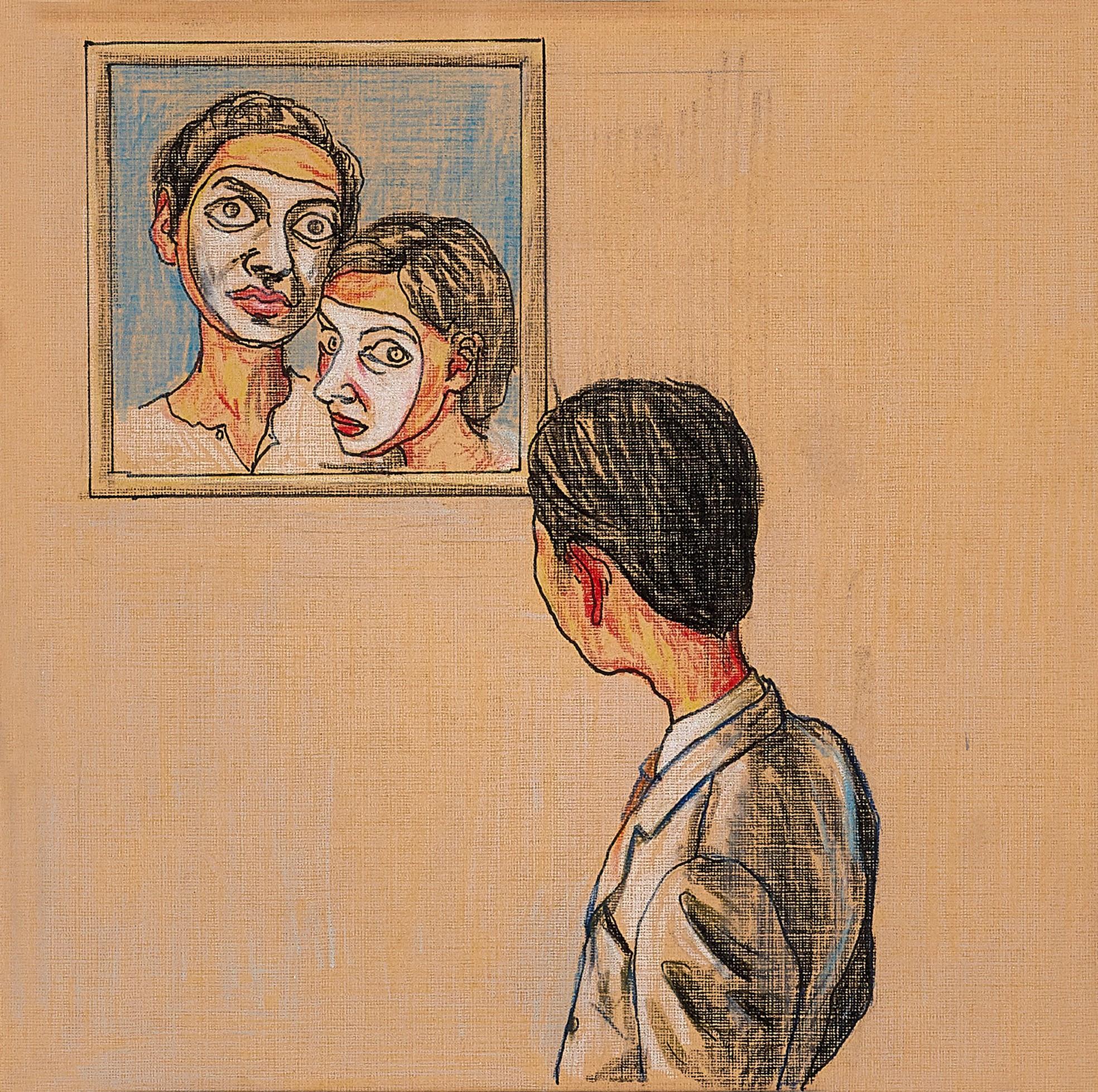 Zeng Fanzhi - Study for Mask Series