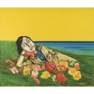 Zeng Fanzhi - Untitled (Reclining Figure) 
