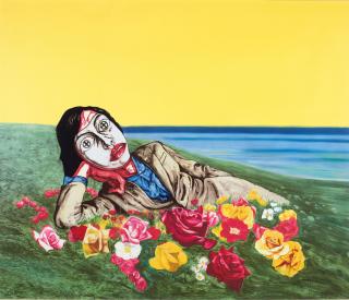 Zeng Fanzhi - UNTITLED (RECLINING FIGURE)