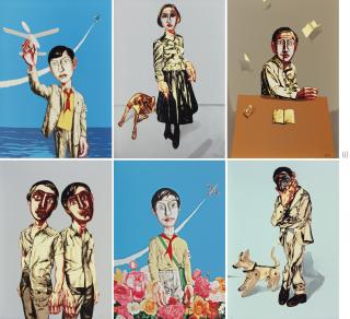 Zeng Fanzhi - Untitled (Six Works)