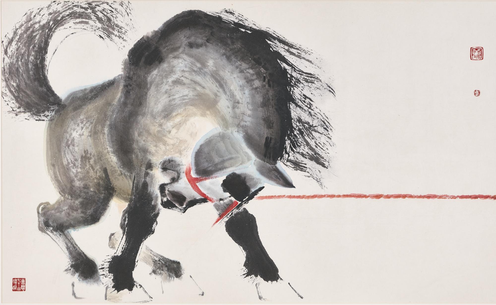 Zeng Shanqing - Stubborn Horse