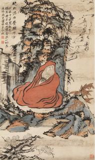 Zeng Xi - Arhat In Red Robe