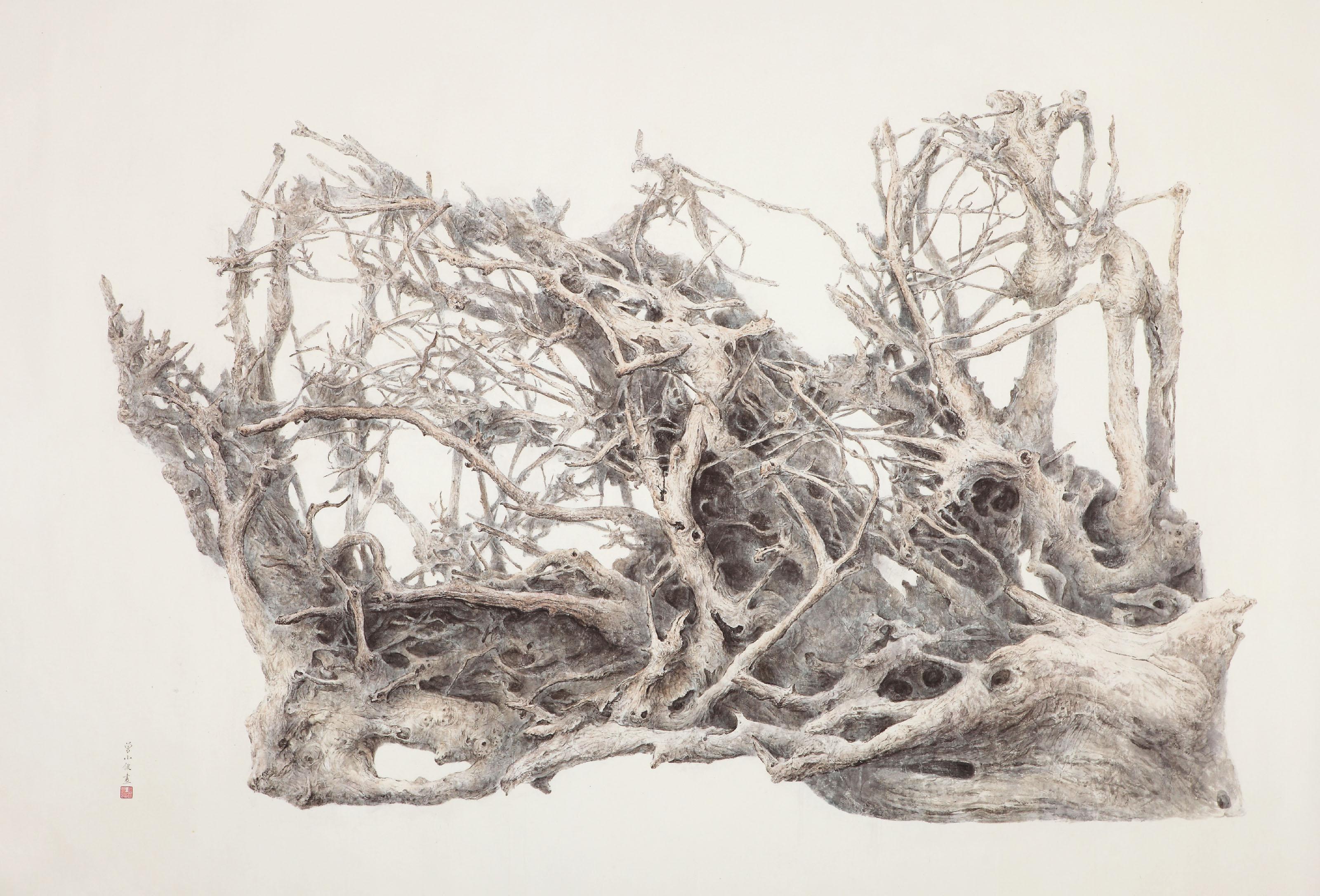 Zeng Xiaojun - Wild Spirit Screen No. 2