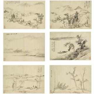 Zha Shibiao - Landscapes After Old Masters