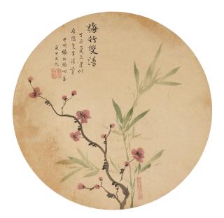 Zhang Boju - Bamboos and Plum Blossoms