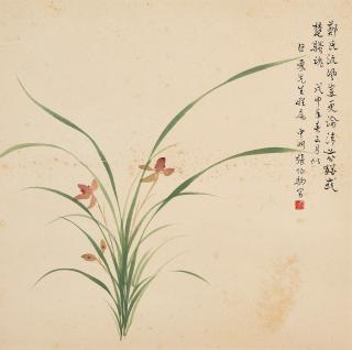 Zhang Boju - Orchid