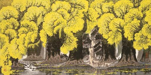 Zhang Bu - Blossoming Flowers
