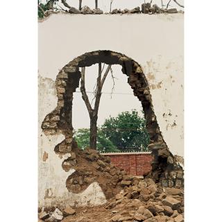 Zhang Dali - Demolition, Ping\'An Avenue, Beijing / Ak-47, Beijing 