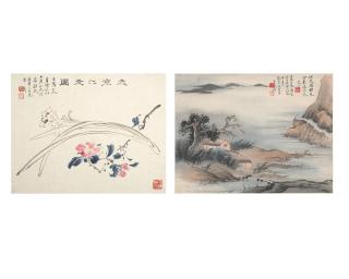 Zhang Daqian - Album Leaves for Huang Shiying, 1926