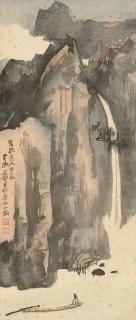 Zhang Daqian - Cruising Along the River