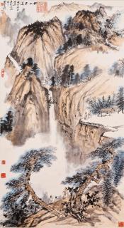 Zhang Daqian - Landscape