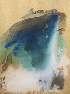 Zhang Daqian - Mountain Living in Autumn