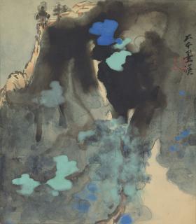 Zhang Daqian - Splashed-ink Landscape