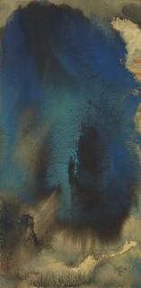 Zhang Daqian - Temple At The Mountain Peak