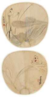 Zhang Daqian - Water Lillies And Lotus