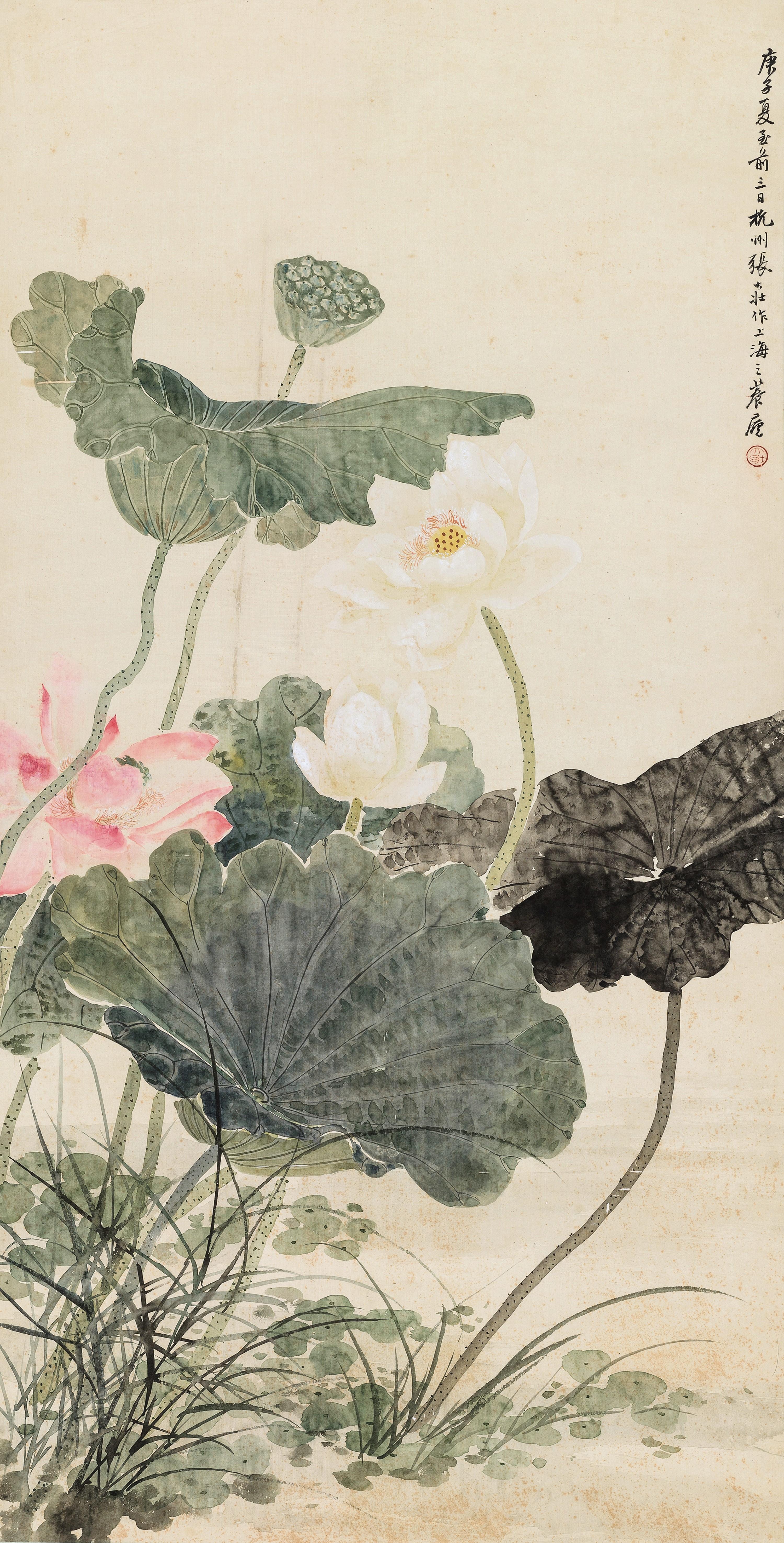 Zhang Dazhuang - Lotus