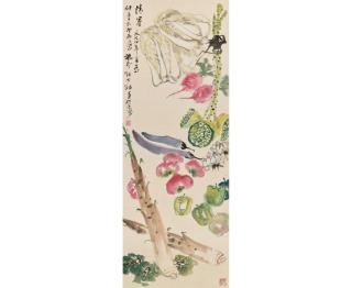 Zhang Dazhuang - Summer Vegetable, 1974