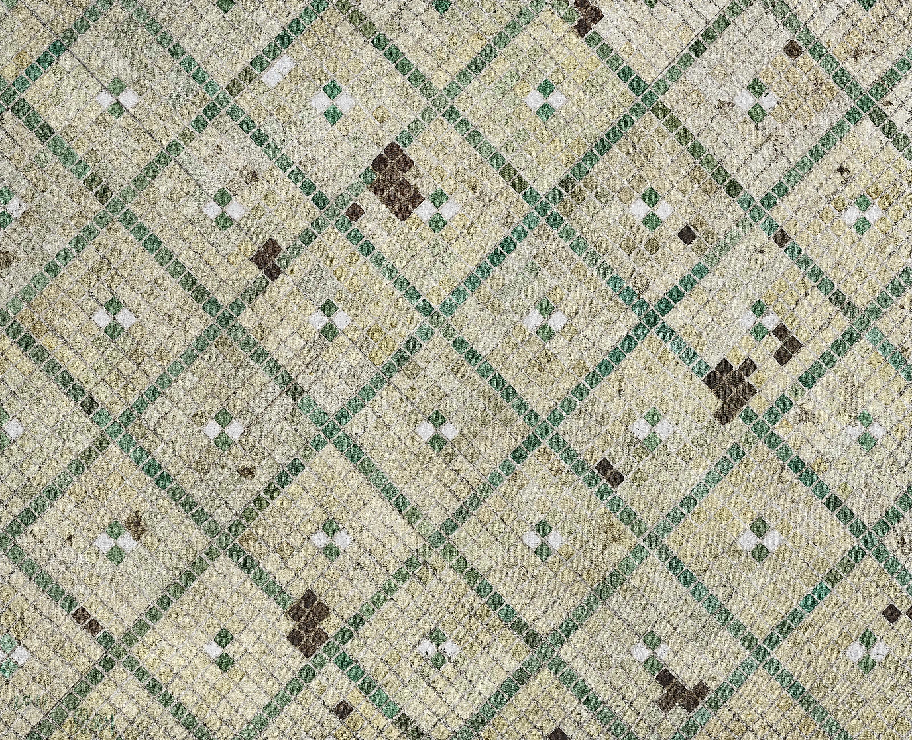 Zhang Enli - Pattern Mosaic Floor