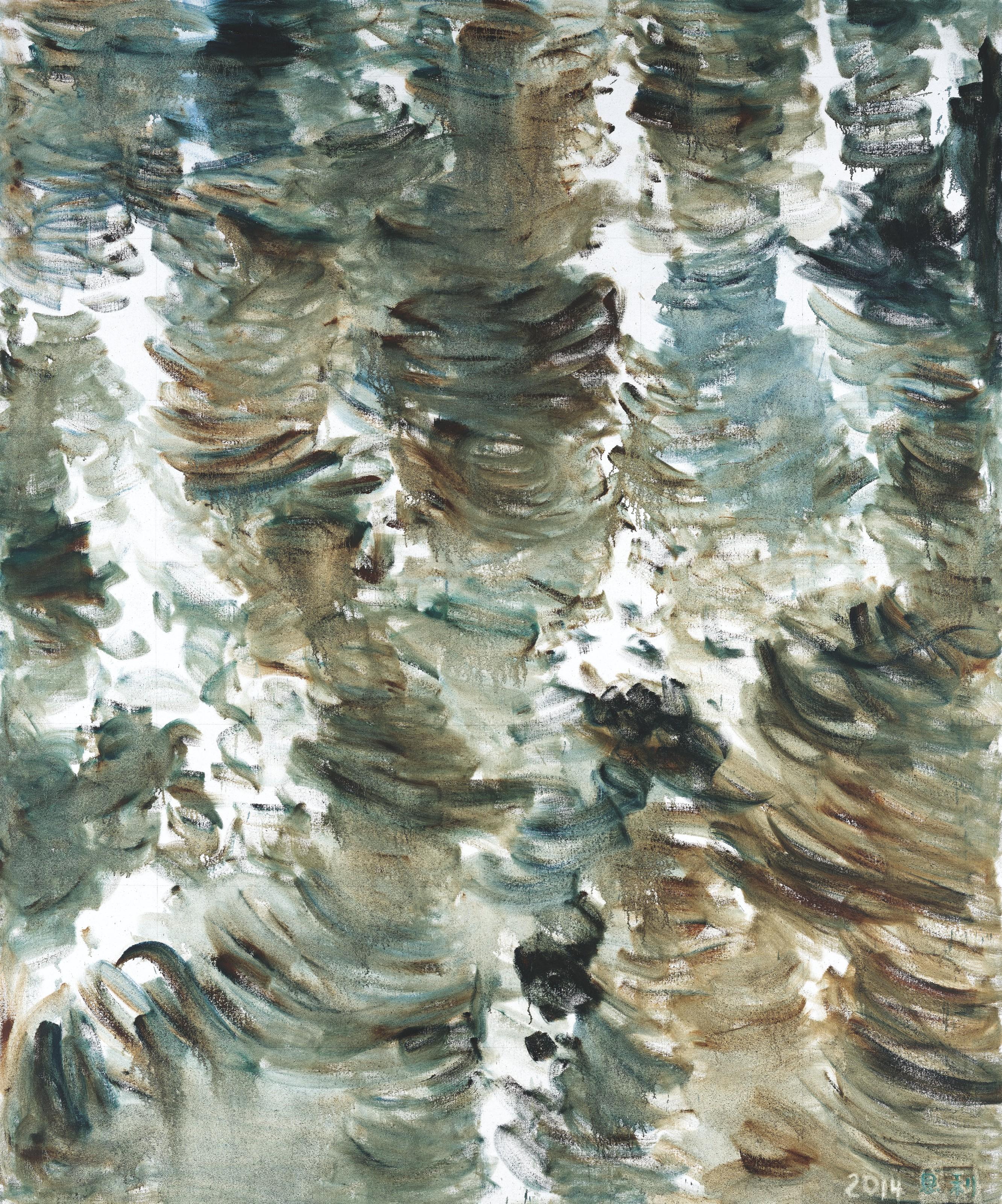Zhang Enli - The Water 2014 No.8