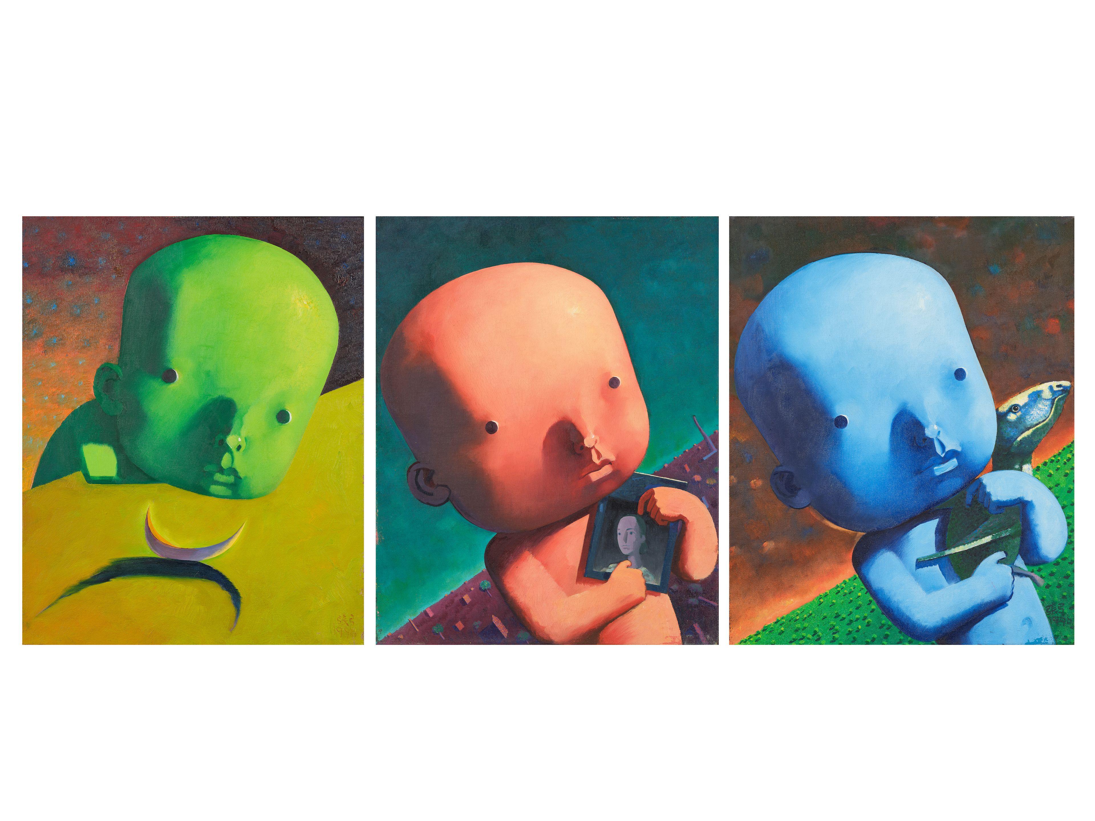 Zhang Gong - Brave Tom Series No. 6, 18 & 38 (Three Works)