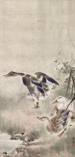 Zhang Guchu - Wild Geese
