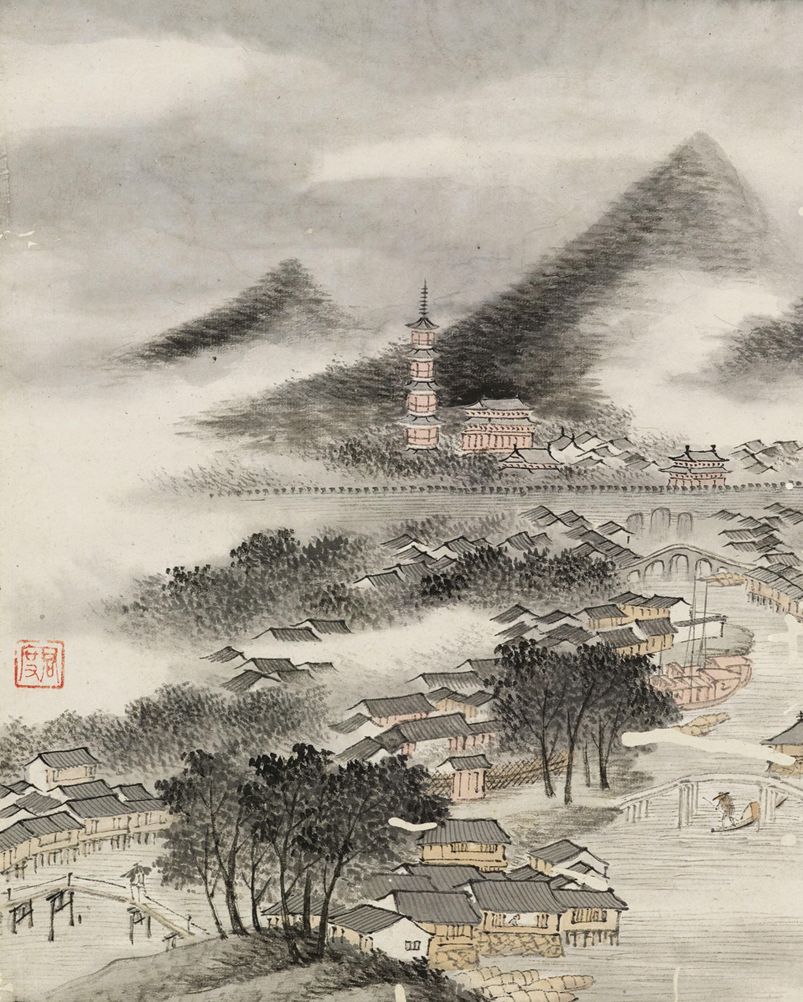 Zhang Hong - Scenery of the Four Seasons